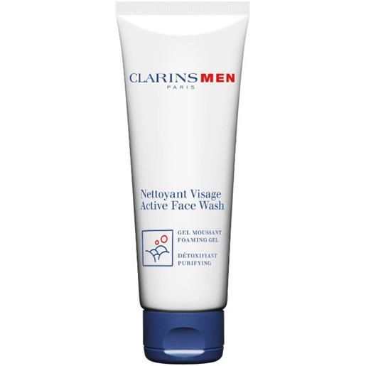 Clarins nettoyant visage active face wash - Clarins men 125 ml - 125 ml
