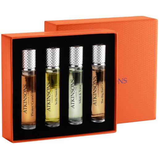 Atkinsons London 1799 travel set "the gems of the empire" 10 ml x 4 - 10 ml x 4