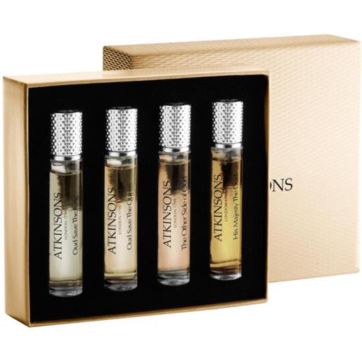 Atkinsons London 1799 travel set "the jewel of the orient" 10 ml x 4 - 10 ml x 4