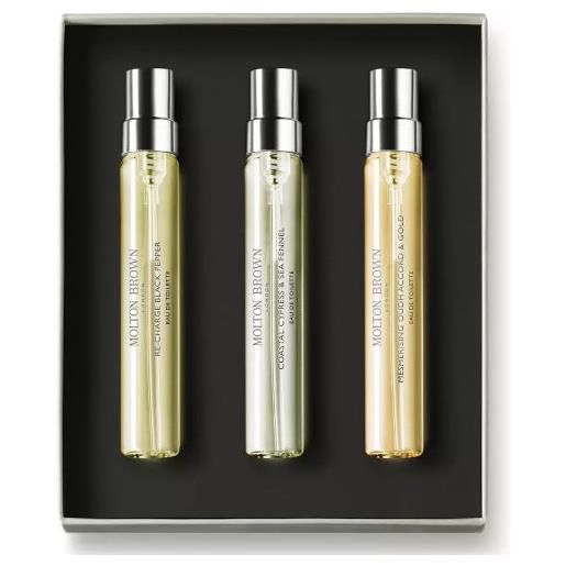 Molton Brown wood & aromatic fragrance discovery set 3 x 7,5 ml - 3 x 7,5 ml