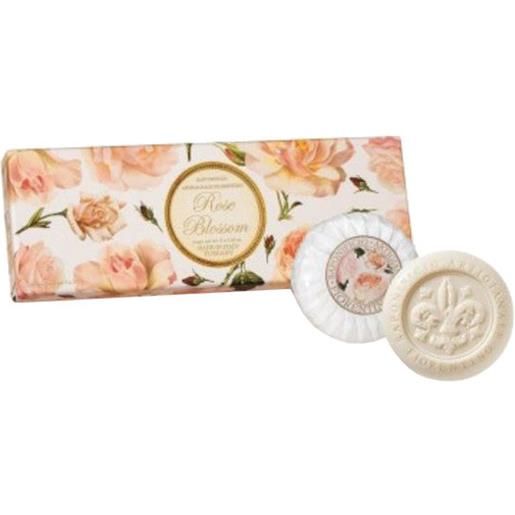 Saponificio Artigianale Fiorentino rose blossom 3 x 100 gr - 3 x 100 gr