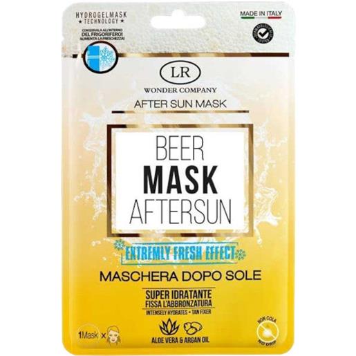 LR Wonder Company after sun musk - beer mask aftersun 1 pezzo - 1 pezzo