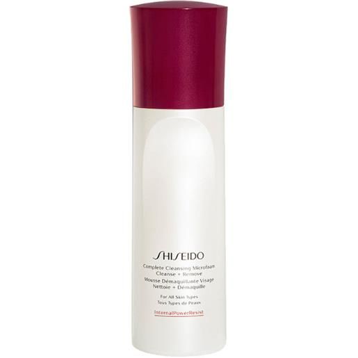 Shiseido global line complete cleansing microfoam cleanse + remove 180 ml - 180 ml