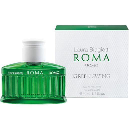 Laura Biagiotti roma uomo green swing - 40 ml