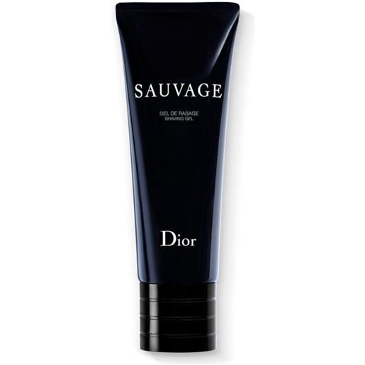 DIOR sauvage shaving gel - 125 ml
