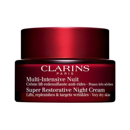 Clarins multi-intensive nuit - pelli secche 50 ml - 50 ml