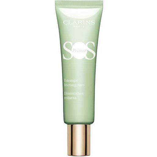Clarins sos primer - green - contrasta i rossori