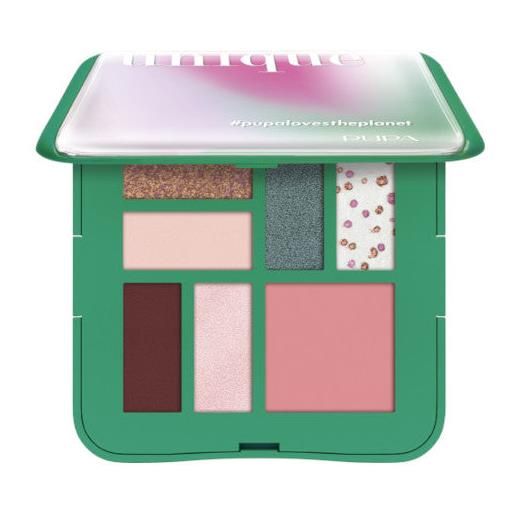 Pupa palette s life in color unique n. 001 emerald - n. 001 emerald