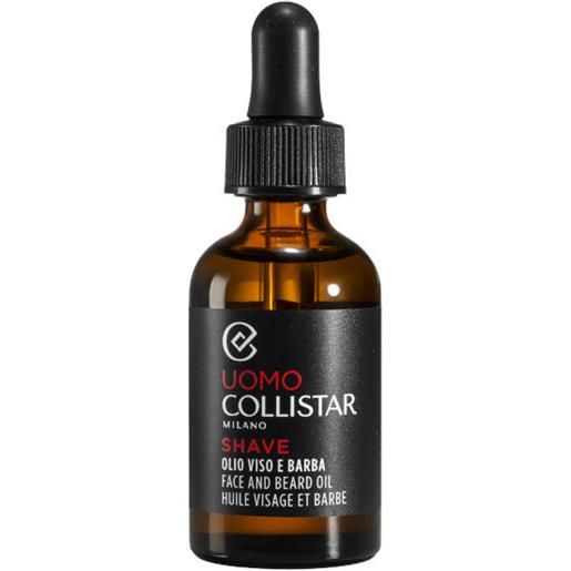Collistar olio viso e barba - uomo 30 ml - 30 ml