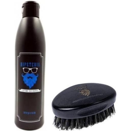 Hipsteria sapone barba e baffi + spazzola b-brush confezione 250 ml sapone barba e baffi + spazzola b-brush - 250 ml sapone barba e baffi + spazzola b-brush