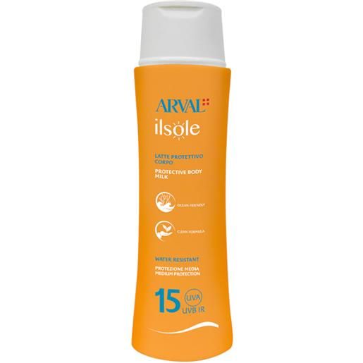 Arval il sole - latte protettivo corpo spf 15 200 ml - 200 ml
