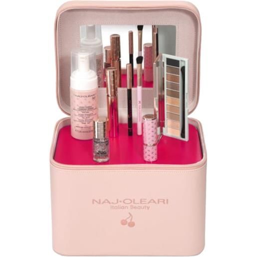 Naj-Oleari beauty box make-up large beauty case con prodotti must-have - beauty case con prodotti must-have