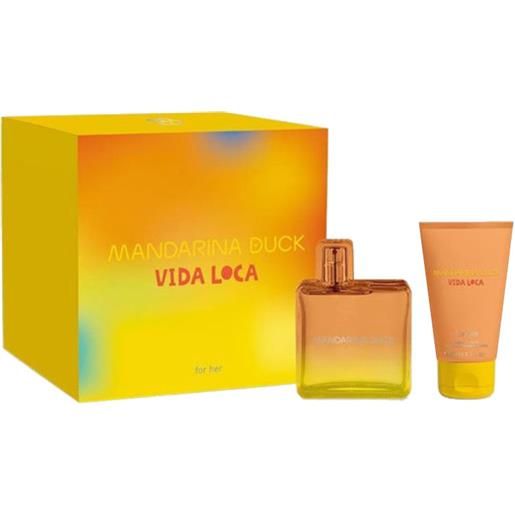 Mandarina Duck vida loca for her confezione 100 ml eau de toilette + 50 ml body lotion - 100 ml eau de toilette + 50 ml body lotion