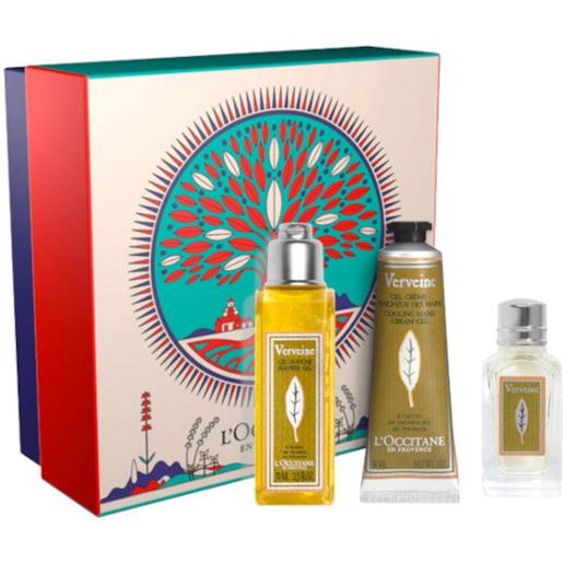 L'Occitane en Provence verveine cofanetto 7,5 ml eu de toilette + 70 ml gel doccia + 30 ml crema mani - 7,5 ml eu de toilette + 70 ml gel doccia + 30 ml crema mani