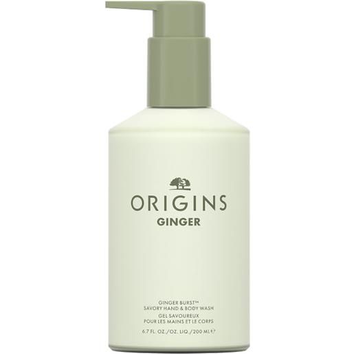 Origins Origins ginger burst savory hand & body wash 200 ml - 200 ml