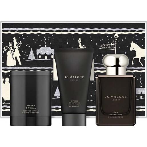 Jo Malone London Jo Malone London cologne intense trio limited edition 50 ml cologne intense + 50 ml body & hand wash + 65 gr candela - 50 ml cologne intense + 50 ml body & hand wash + 65 gr candela