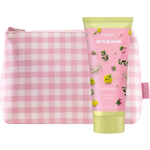 Pupa let's bloom - latte corpo wild flowers 200 ml latte corpo + pochette - 200 ml latte corpo + pochette