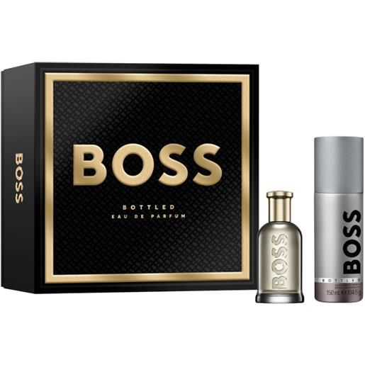 Boss Boss bottled eau de parfum cofanetto 50 ml eau de parfum + 150 ml deodorante spray - 50 ml eau de parfum + 150 ml deodorante spray