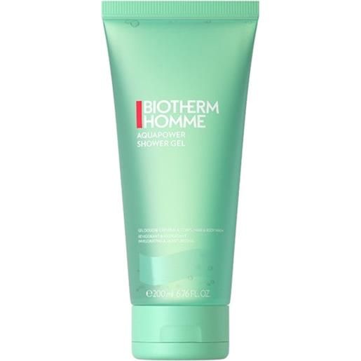 Biotherm aquapower shower gel - uomo - 200 ml