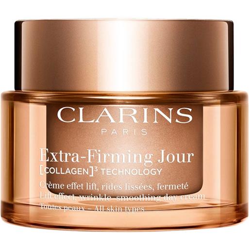 Clarins extra-firming jour [collagen]³ technology - tutti i tipi di pelle - 50 ml
