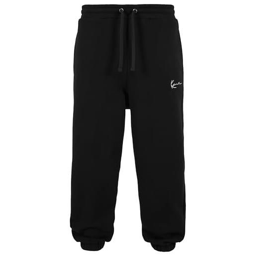 Karl Kani small signature - pantaloni da jogging da uomo, nero , l
