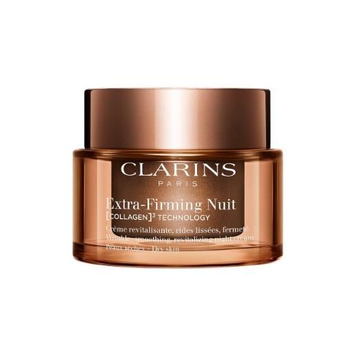 Clarins extra-firming nuit crema notte anti-età speciale pelle secca 50 ml - 50 ml
