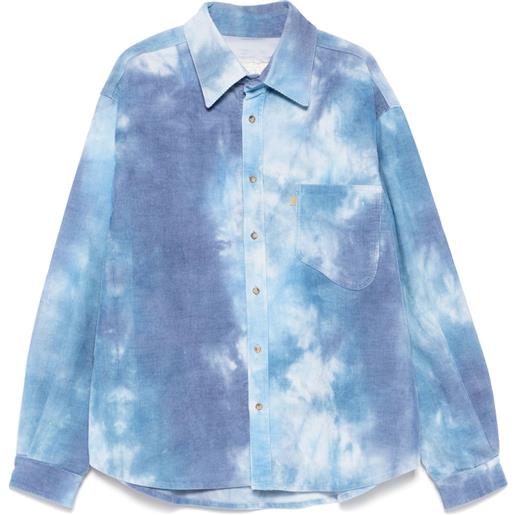 ERL camicia a coste - blu