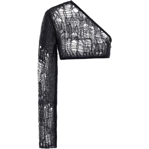 Rick Owens top spider ziggy - nero