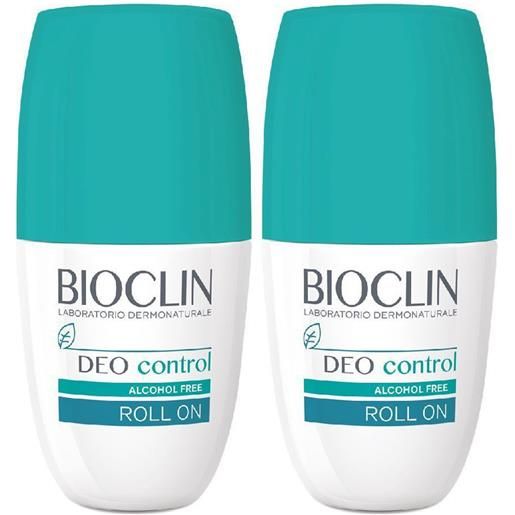 Ist.ganassini SpA bioclin deo control roll on set da 2 2x50 ml roll-on