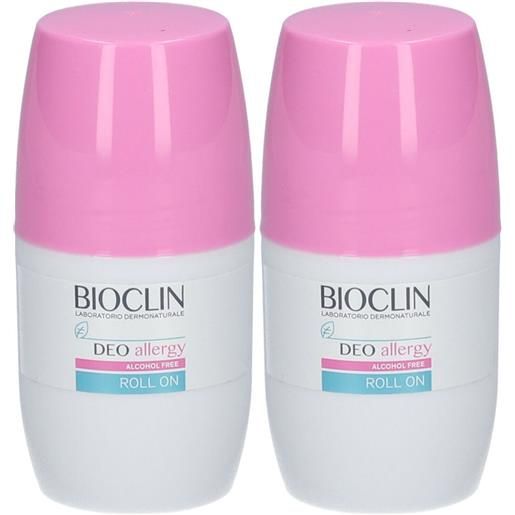 Ist.ganassini SpA bioclin deo allergy roll on set da 2 2x50 ml roll-on
