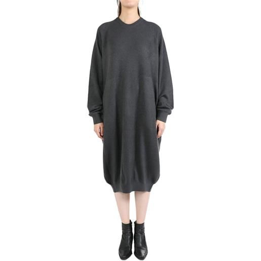 Frenckenberger cashmere balloon dress - grigio