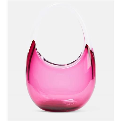 Coperni borsa a spalla swipe mini in vetro