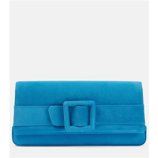 Manolo Blahnik clutch maygot in suede