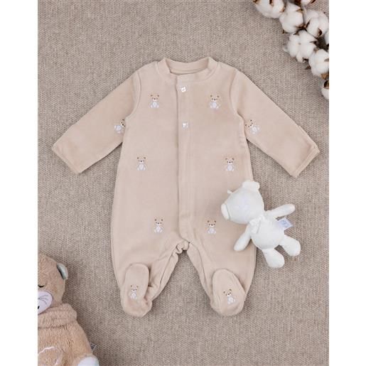 Prénatal tutina neonato beige con orsetto omaggio