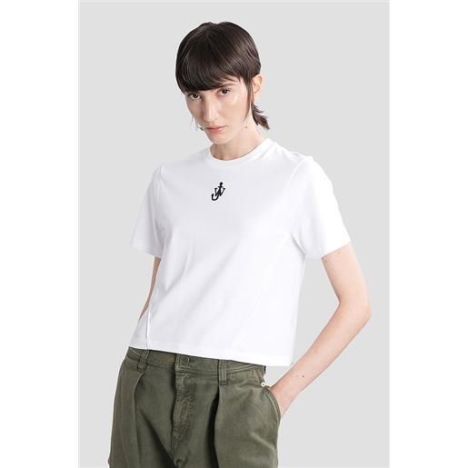 JW Anderson t-shirt in cotone bianco