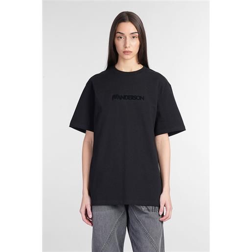 JW Anderson t-shirt in cotone nero