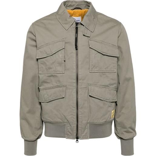 ASPESI giacca in gabardine - toni neutri
