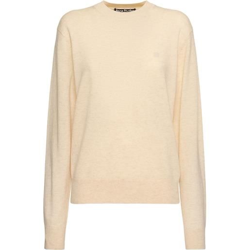 ACNE STUDIOS maglia girocollo kalas yak