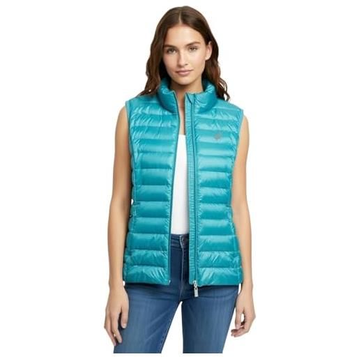 Lotto giubbino donna smanicato 110 grammi piumino sportivo senza maniche (l, 149651 iris)