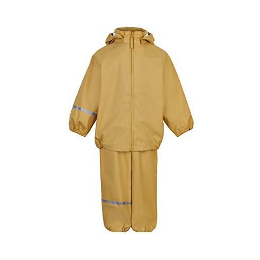 Tuta Impermeabile Volunboy Per Bambini - Giacca E Pantaloni Antipioggia Con Cappuccio, Leggera E Pratica