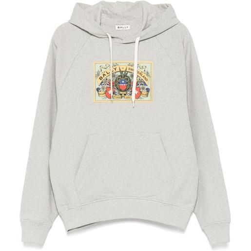 Bally felpa con stampa - grigio