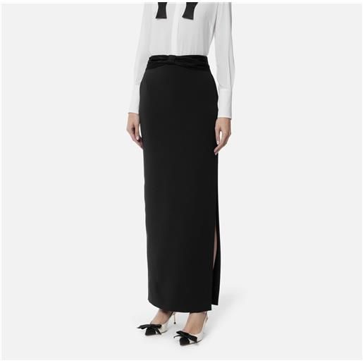 Elisabetta Franchi gonna donna nero