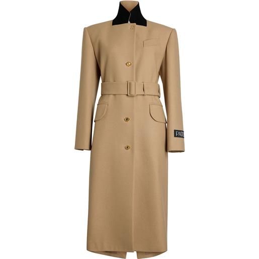 Patou cappotto sartoriale - toni neutri