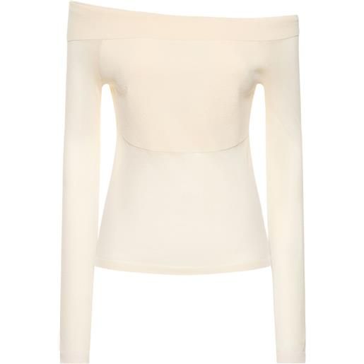 WANDLER top con spalle scoperte polly in cotone