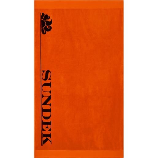 SUNDEK icon telo mare jacquard logo iconico