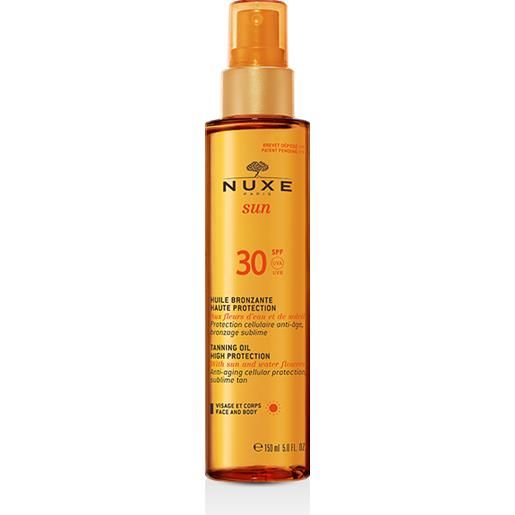 Nuxe olio solare viso e corpo spf30 Nuxe sun 150ml