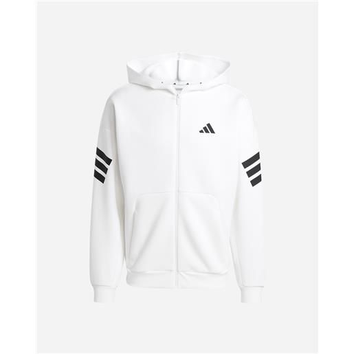 Adidas 3stripes m - felpa - uomo - bianco