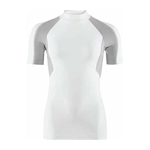 FALKE maglietta da donna in fibra tecnica, confezione da 1, bianco (white 2860), taglia: s