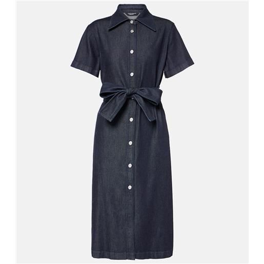 Dolce&Gabbana abito chemisier di jeans