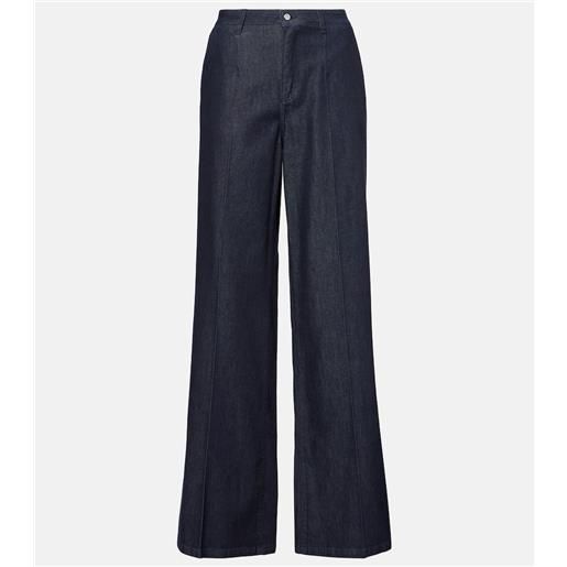 Dolce&Gabbana jeans a gamba larga e vita alta